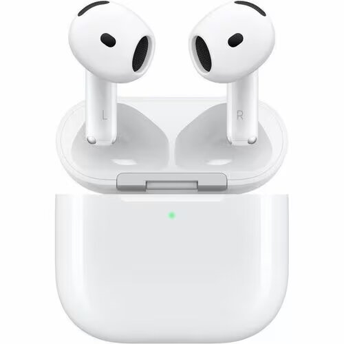 Apple AirPods 4 True Wireless Earbud Stereo Earset - White - Siri - Binaural - In-ear - Bluetooth