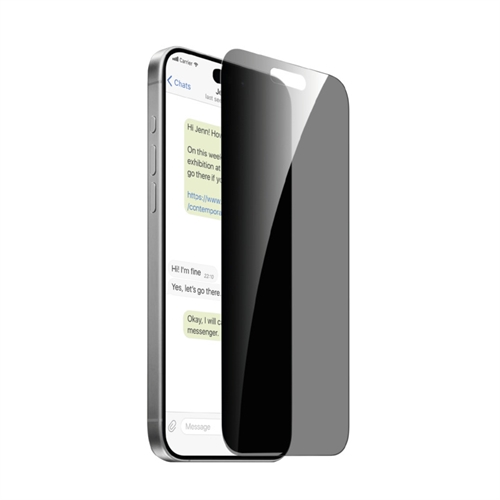 iPhone 16 Pro Max - Privacy Skærmbeskyttelse
