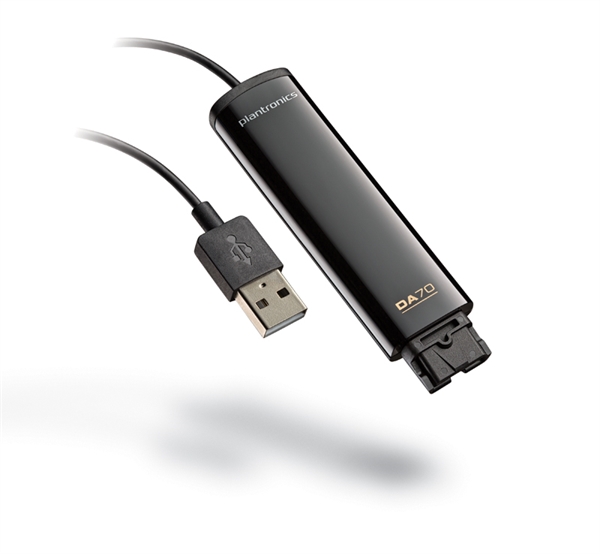 Produktbillede af DA70 USB-lydprocessor. DA70 USB-lydprocessor med krystalklar wideband-lyd.