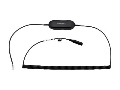 Produktbillede af Jabra Evolve 80 deskphone adapter. Tilslut dit Jabra Evolve 80 headset til din bordtelefon med denne adapter.