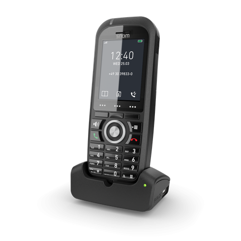 Produktbillede af Snom M80 DECT Håndsæt. Ekstra trådløst håndsæt, med Bluetooth interface med opkalds-ID, DECT 6.