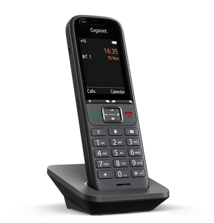 Produktbillede af Gigaset PRO DECT Handset S700H PRO. Brug Gigaset 700H som en trådløs telefon til din IP-telefon.