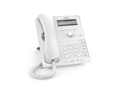 Snom D717 VOIP Bordelefon (SIP), Gigabit hvid