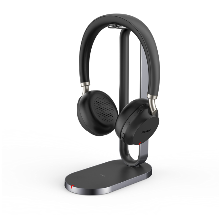 Produktbillede af Yealink Bluetooth Headset - BH72 with Charging Stand UC Black USB-C.