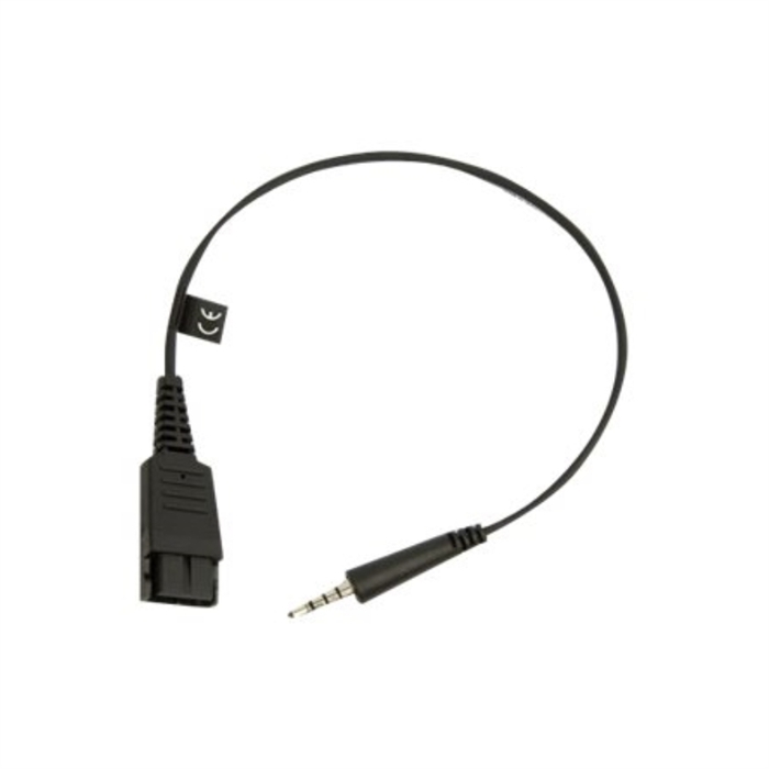 Lige ledning QD til 3,5 mm jack