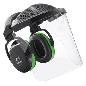 Secure 1H PC høreværn + visir 