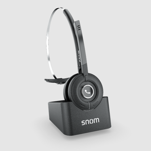 Produktbillede af SNOM A190 DECT Multi-Cell Headset. Køb det revolutionerende Snom A190 DECT Multicell Headset.