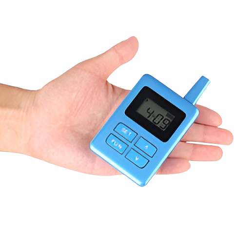 Tour guide system, hvisketolk, modtager