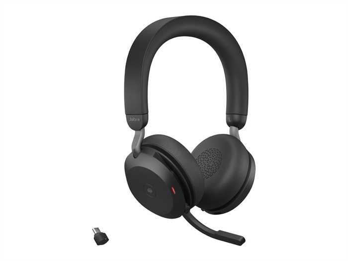Jabra Evolve2 75 Link380c MS Stereo Stand Sort - billede 3