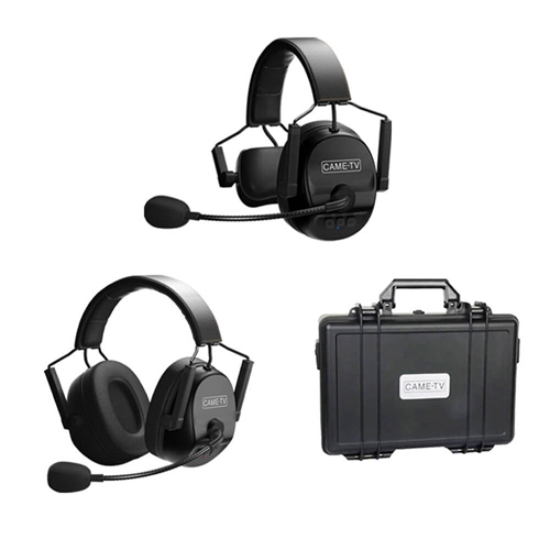 CAME-TV KUMINIK8 Duplex Trådløst Intercom Headset  Pakke 2 stk, 1 mono + 1 mono.