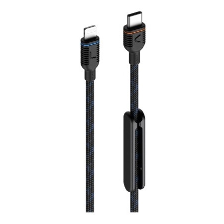 UNISYNK USB-C to Lightning Cable Black 2m