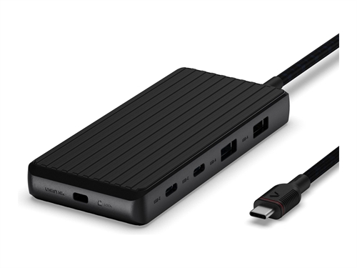 Unisynk 9 Port USB-C Hub 100W Black