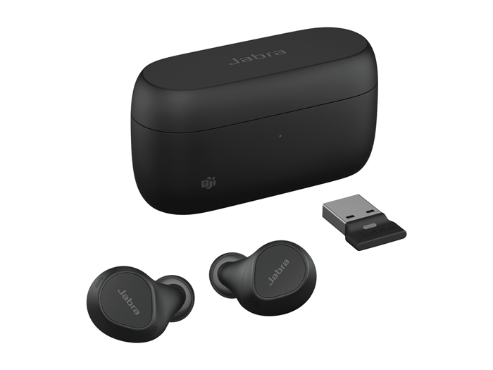 Jabra Evolve2 Buds MS, Link 380a, USB-A, inkl. opladningsetui - billede 3