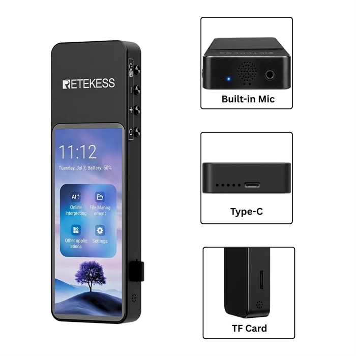 AudioPlus AI-oversættelsessystem TT136 – 10 personer - billede 2