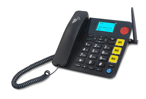 4G senior mobil bordtelefon 