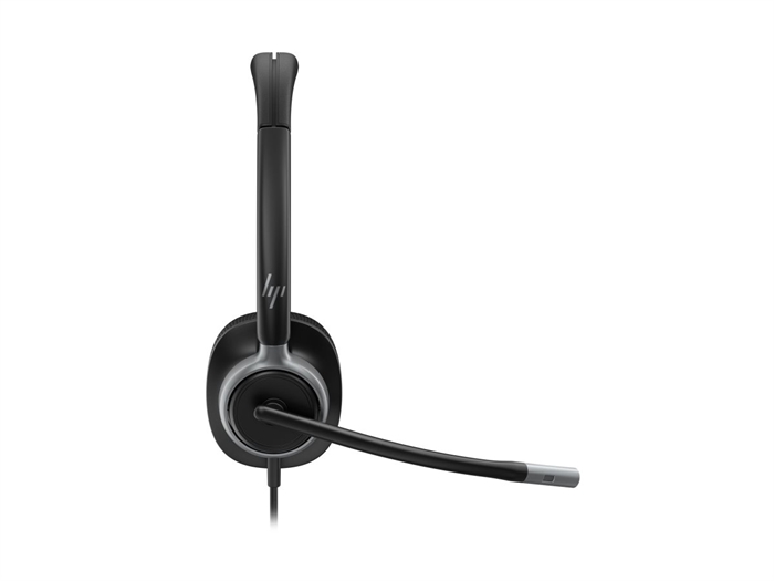 HP Poly Mission 625 stereo headset set skråt forfra - billede 4