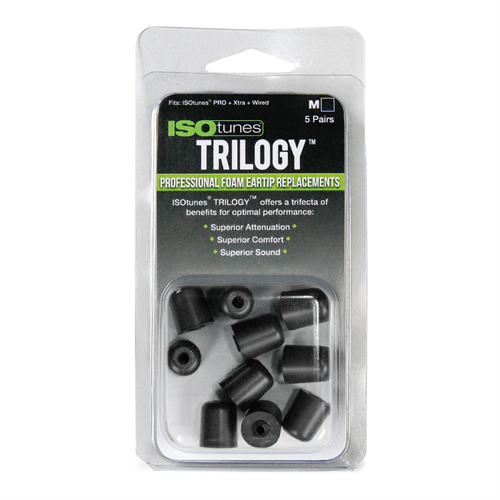 ISotunes ørepropper PR M for Trilogy medium