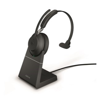 Jabra Evolve2 65 MS Mono USB-A med ladestander