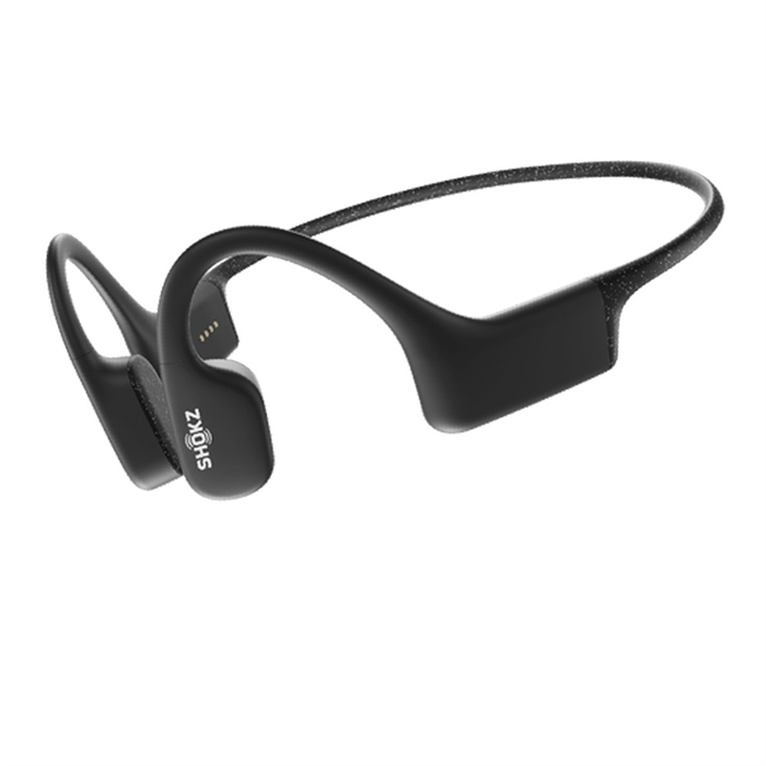 Produktbillede af SHOKZ OpenSwim Sort. Bone Conduction Open-Ear MP3 svømme høretelefoner.