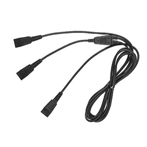 Y-kabel til Plantronics headsets med ledning