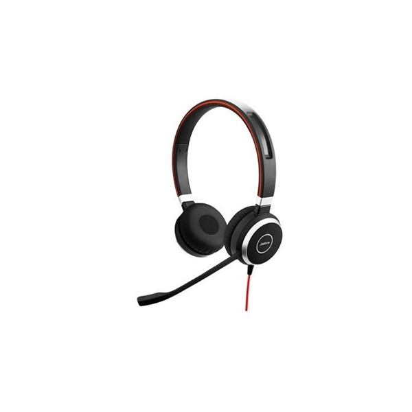 Produktbillede af Jabra Evolve 40 MS Stereo. Jabra Evolve 40 headset til mobil og PC. Højtaler på begge ører.