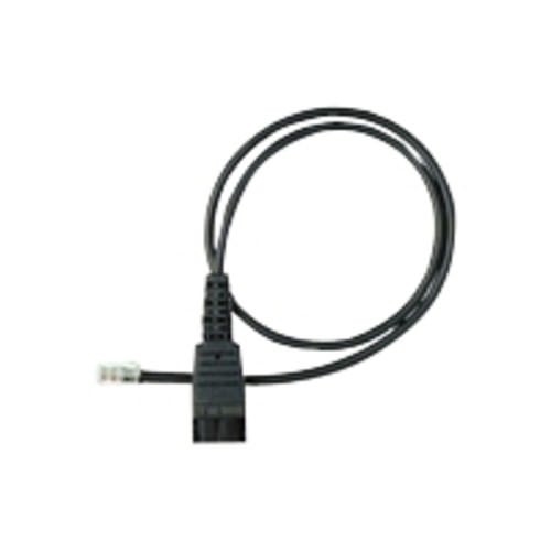 Produktbillede af Jabra Link til Aastra Ascom IP70. Køb Jabra Link til Aastra Ascom IP70 Mellemkabel til Jabra QD headset.