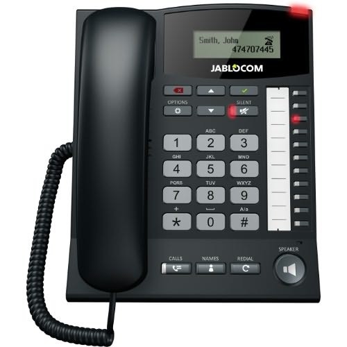 Produktbillede af Jablocom Essence 4G bordtelefon. GSM jablocom essence headset GSM telefon.Kan anvendes sammen med gsm simkort.