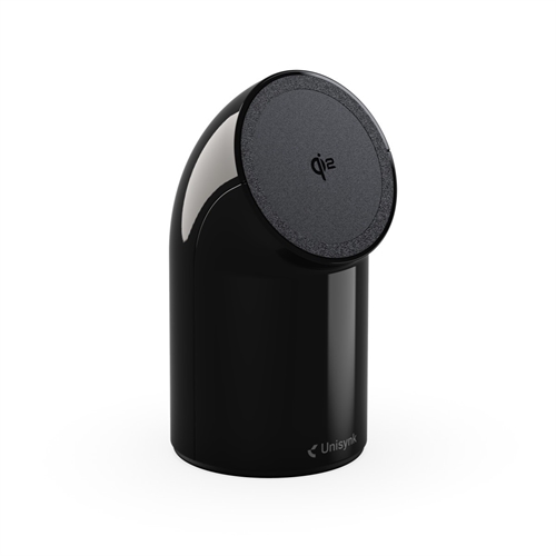 Unisynk Stand2 Trådløs Oplader Qi2 15W - Sort