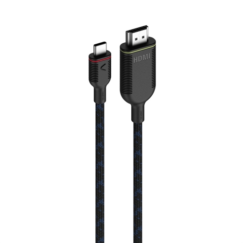 UNISYNK USB-C til HDMI Kabel 4K60Hz Sort 3m