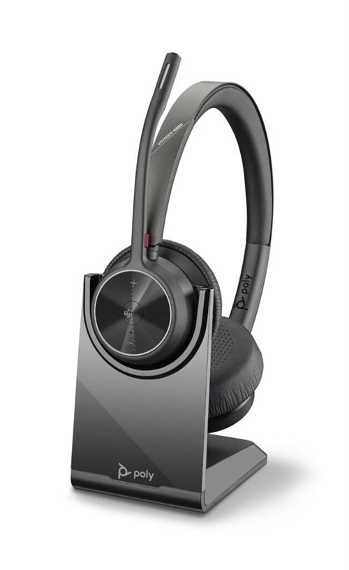 Poly Voyager 4320 UC USB-C med ladestander 